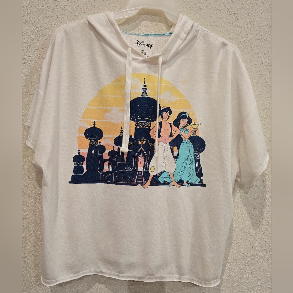 Ladies Disney Aladin Hoodie Sleepwear, Size XL